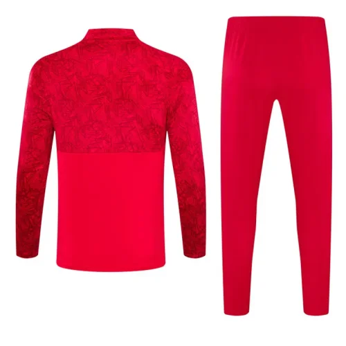 24-25 Fluminense Red Half Pull Tracksuit (半拉链)