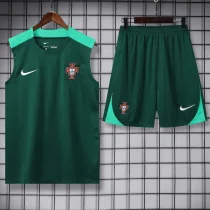 24-25 Portugal Gre1en Tank top and shorts suit