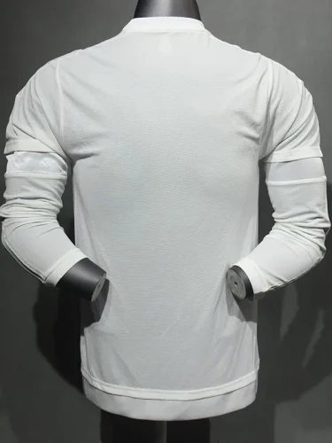 2015-2016 RMA Home Player Version 长袖球员 Long Sleeve Retro Soccer Jersey