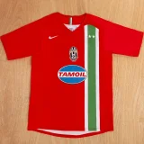 2005-2006 JUV Away Red Retro Soccer Jersey