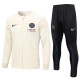 23-24 PSG Beige Jacket Tracksuit #A657
