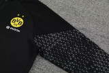 23-24 Dortmund Black Jacket Tracksuit