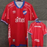 25-26 Club Nacional Red Fans Soccer Jersey