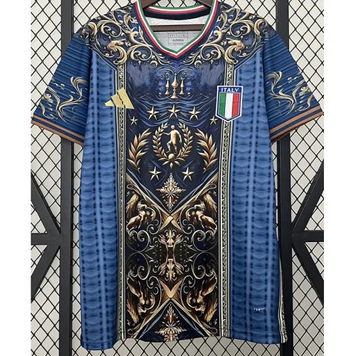 24-25 Italy Blue Special Edition Fans Soccer Jersey