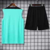 24-25 ATM Green Tank top and shorts suit
