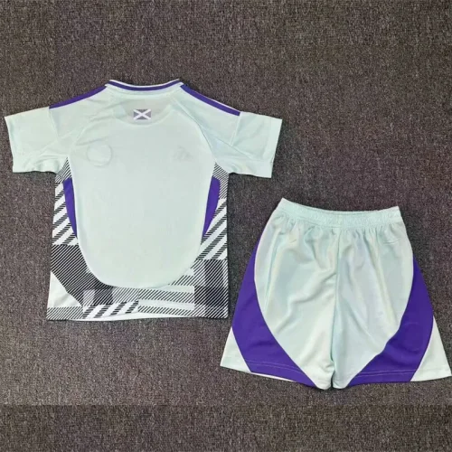 24-25 Scotland Away Kids Soccer Jersey