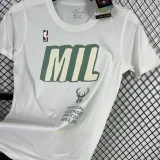 T115 Bucks MIL White High Quality Casual T-Shirt