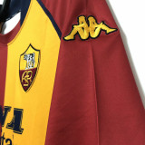 2001-2002 Roma Home Retro Soccer Jersey