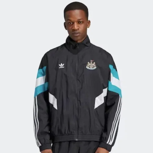 24-25 Newcastle Black Windbreaker