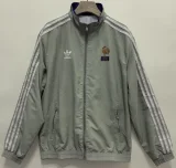 1990-1991 France Grey & Blue Retro Double Sided Windbreaker (双面风衣)