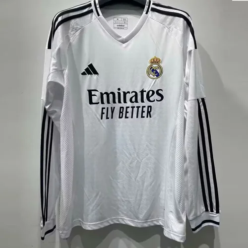 24-25 RMA Home  Long Sleeve Soccer Jersey (长袖)
