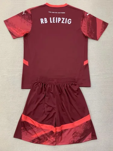 24-25 RB Leipzig Away Kids Soccer Jersey