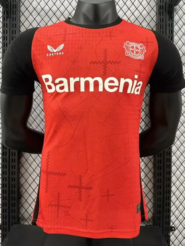 24-25 LeverKusen Home Player Version Soccer Jersey