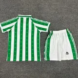 1995-1997 Real Betis Home Kids Retro Soccer Jersey