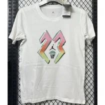 T122 Jordan White High Quality Casual T-Shirt