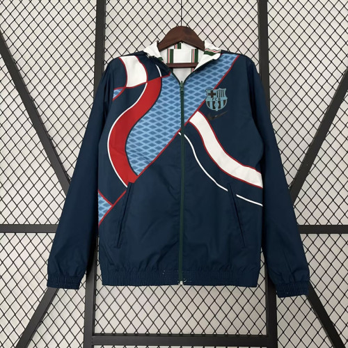 2023 RMA Dark green & White Double Sided Windbreaker (双面风衣)