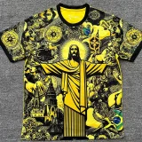 24-25 Brazil Yellow Special Edition Fans Soccer Jersey *耶稣黄色