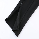 2023 AD Black Jacket Tracksuit #AJ06