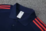 25-26 Man Utd Royal blue Polo Tracksuit