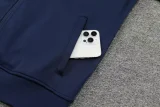 2024 NK Royal blue Jacket Tracksuit #2306(深蓝袖)