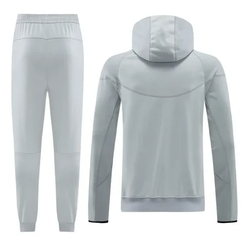 2024 NK Grey Hoodie Jacket Tracksuit #NM07