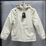 2024 Descente Thickened warm Beige Outdoor Jackets #F12加绒冲锋衣