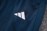 23-24 RMA Grey White Half Pull Tracksuit #B723(半拉链)