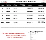 24-25 ARS Black Hooded Windbreaker Fabric Cotton Coat #G193