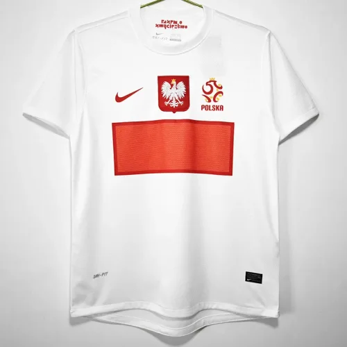 2012 Poland Home Retro Soccer Jersey
