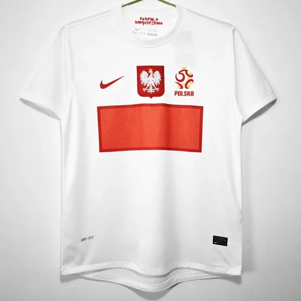 2012 Poland Home Retro Soccer Jersey