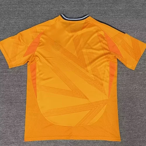 24-25 RMA Orange   Fans Soccer Jersey