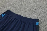 24-25 Napoli Black Blue Training Short Suit