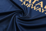 23-24 PSG Royal Blue Half Pull Tracksuit (半拉链)