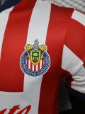24-25 Chivas Home Player Version Soccer Jersey