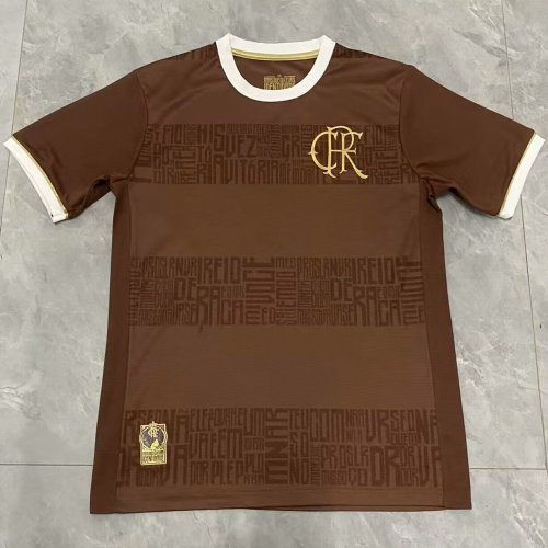 24-25 Flamengo Brown Commemorative Edition Fans Soccer Jersey