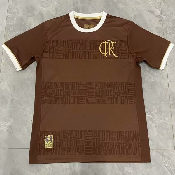 24-25 Flamengo Brown Commemorative Edition Fans Soccer Jersey