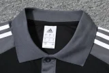 25-26 Man Utd Black Polo Tracksuit