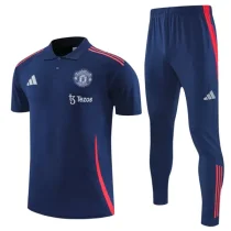25-26 Man Utd Royal blue Polo Tracksuit 25-26 Man Utd Royal blue Polo Tracksuit