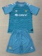 24-25 Real Betis Lake blue GoalKeeper Kids Soccer Jersey