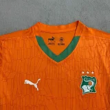 24-25 Ivory Coast Home Fans Soccer Jersey