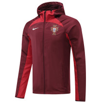2022 Portugal Maroon Windbreaker
