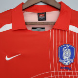 2002 Korea Home Retro Soccer Jersey