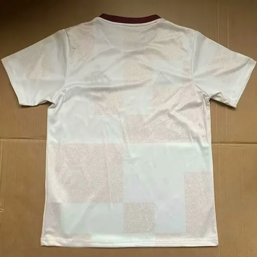 2024 Flamengo White Pink Training shirts
