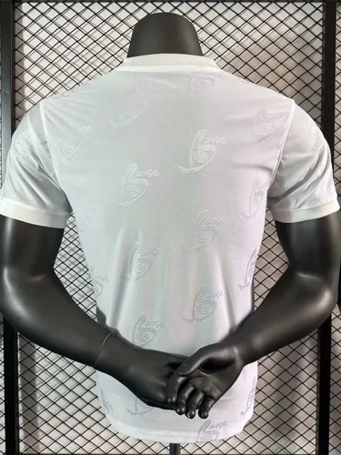 24-25 BAR White Casual style Player Version Training Shirts