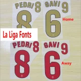24-25 BAR Away Kids Player Version Soccer Jersey (球员童装)