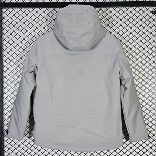 2024 Under Armour Thickened warm Grey Outdoor Jackets #A803加绒冲锋衣