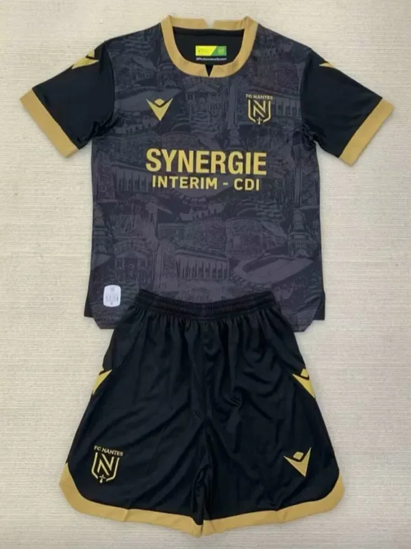 24-25 Nantes Away Kids Soccer Jersey