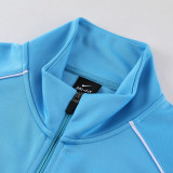 23-24 NK Sky Blue Jacket Tracksuit #NJ09