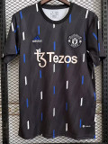 2023 Man Utd Black Fans Training Shirts
