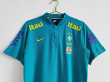 2021 Brazilian Lake Blue POLO Top